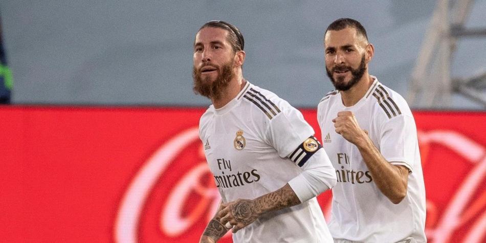 Sergio Ramos y Benzema