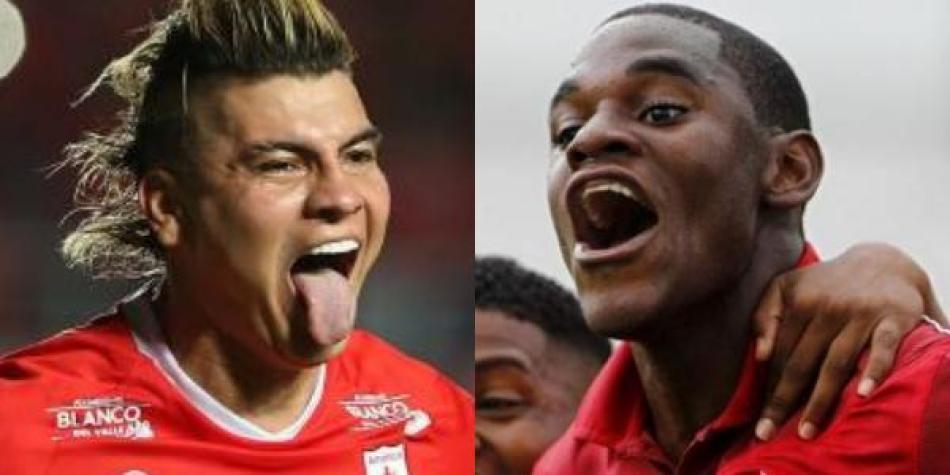 Michael Rangel y Duván Zapata
