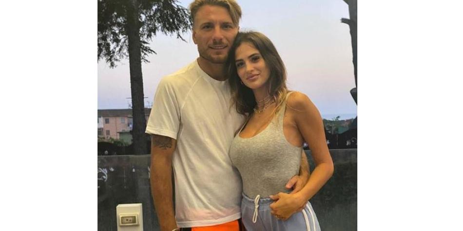 Ciro Immobile y Jessica Melena