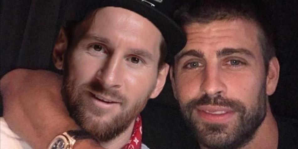 Messi y Piqué