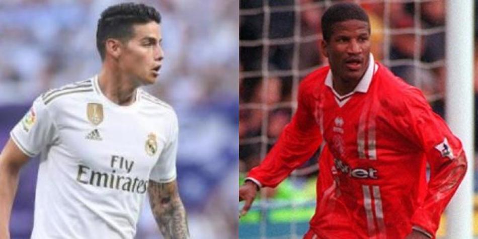 James Rodríguez y Hamilton Ricard