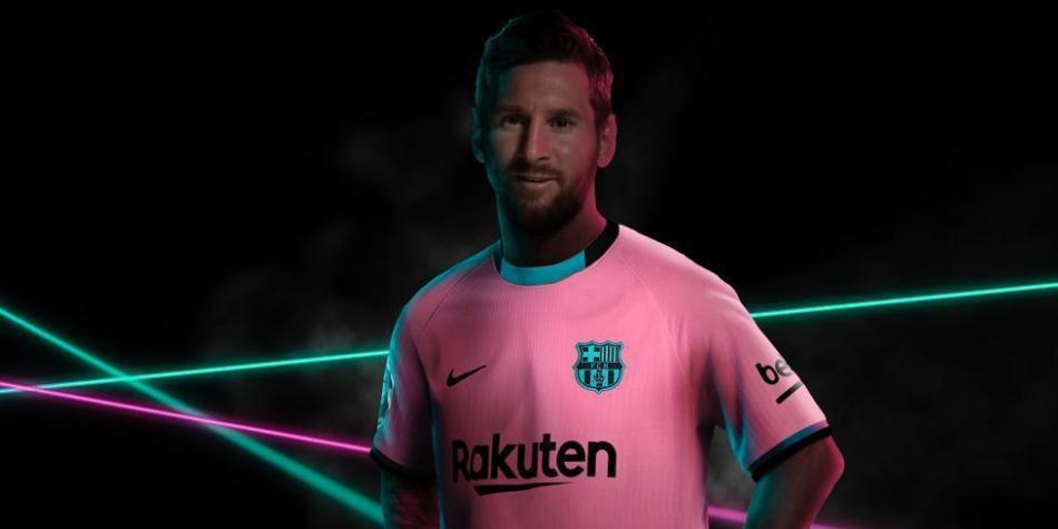Tercera camiseta de Barcelona