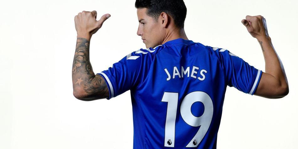 James Rodríguez Everton