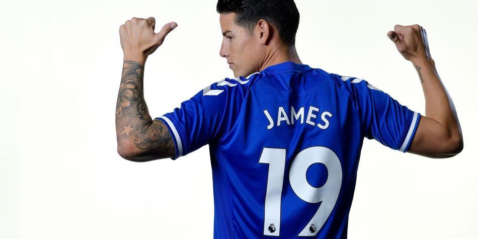 camiseta de james rodriguez