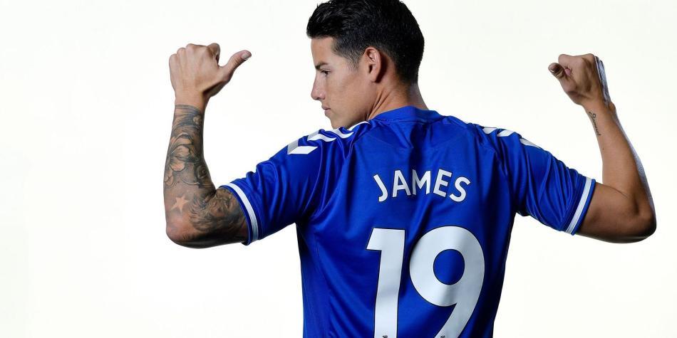 James Rodríguez Everton