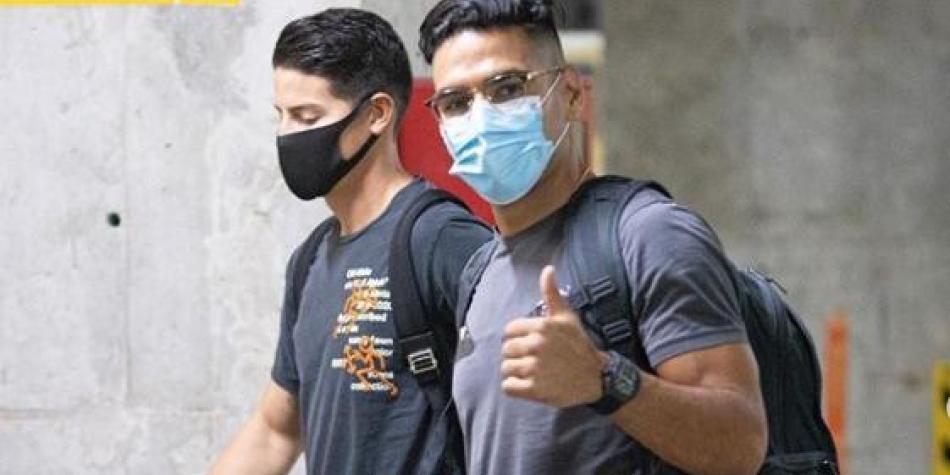 James y Falcao