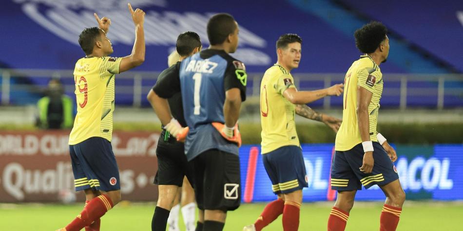 Goles de Colombia vs Venezuela