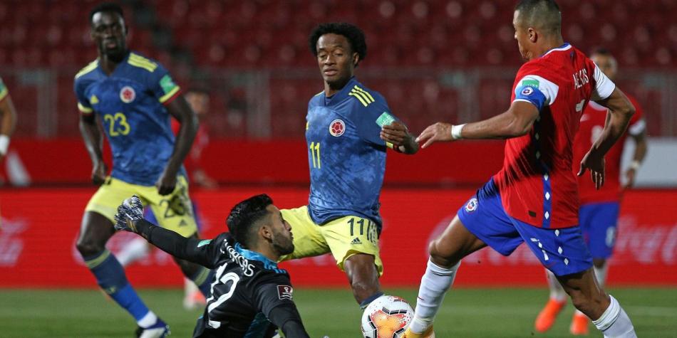 Seleccion Colombia Vs Chile Hoy Resultado Goles Detalles Eliminatorias Qatar 2022 Seleccion Colombia Futbolred