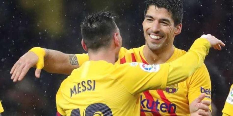 Messi Suárez