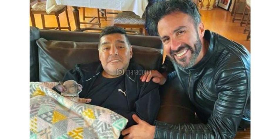 Maradona y su médico