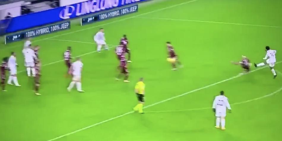 Gol anulado a Cuadrado