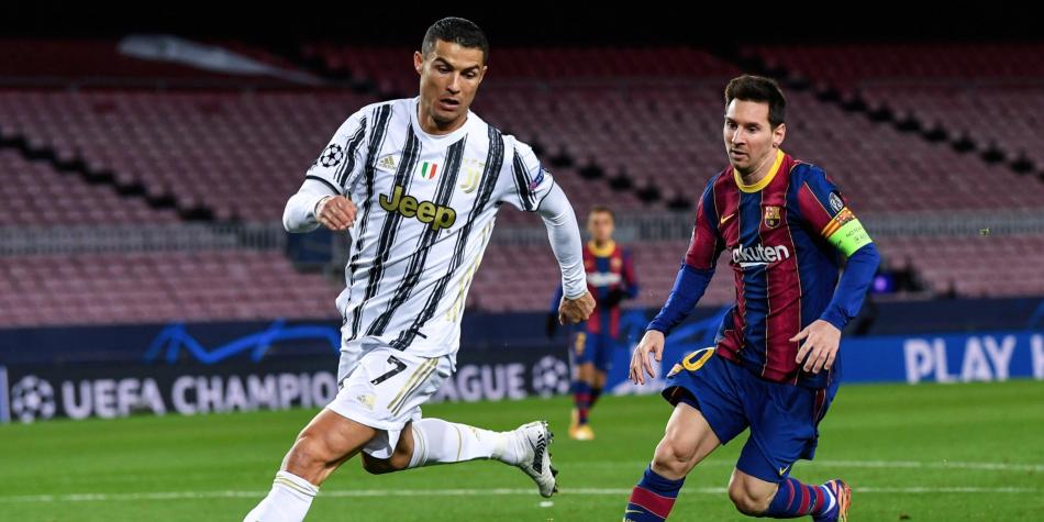 Cristiano Ronaldo y Lionel Messi