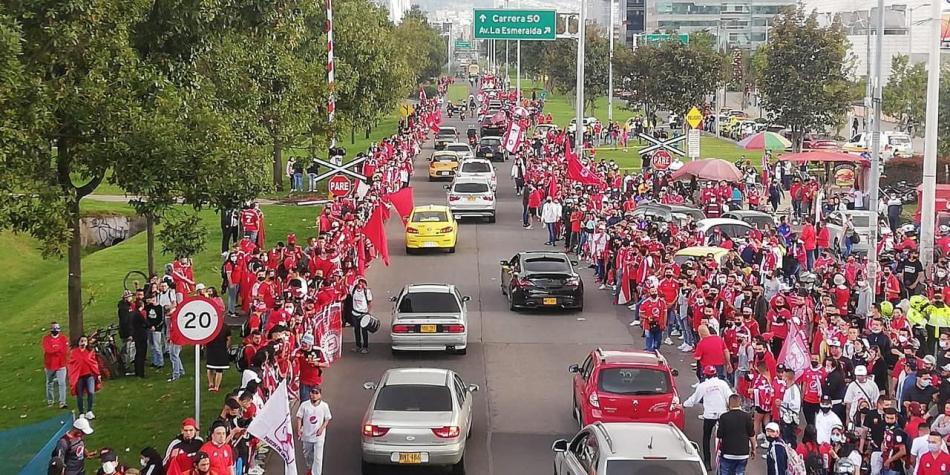 recibimiento américa