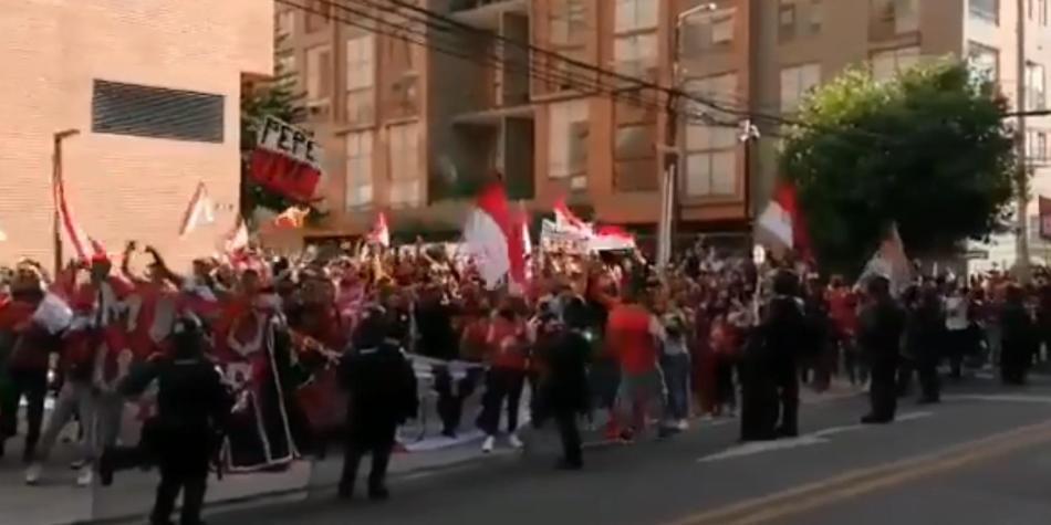 Hinchas Santa Fe