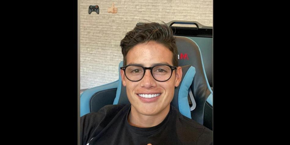 James Rodríguez en Twitch