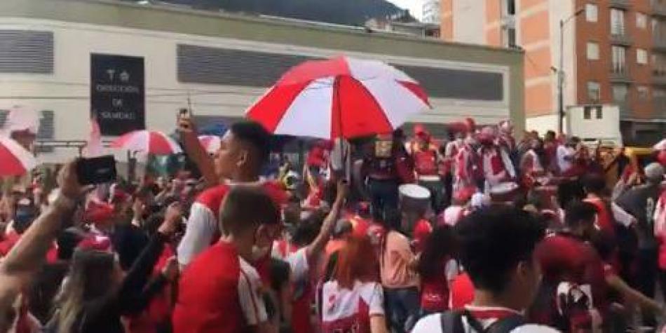 Hinchas de Santa Fe