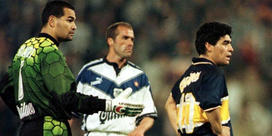 Chilavert y Maradona