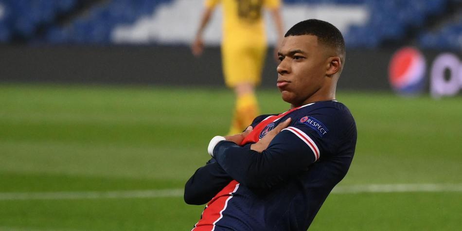 PSG gol Mbappé