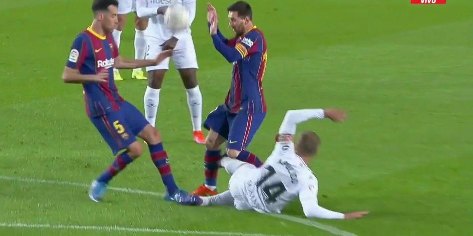Jorge Pulido contra Messi