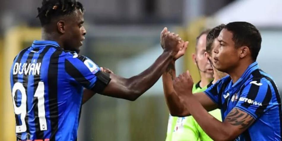 Duván Zapata y Luis Fernando Muriel