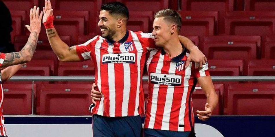Luis Suárez y Marcos Llorente