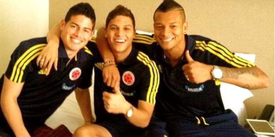 James, Guarín y Juan Fernando Quintero