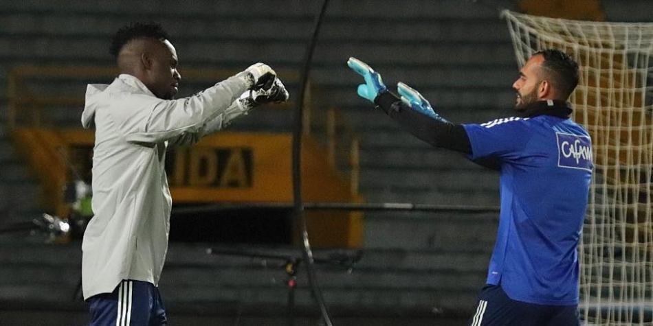 Juan Moreno y Christian Vargas