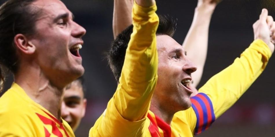 Griezmann y Messi