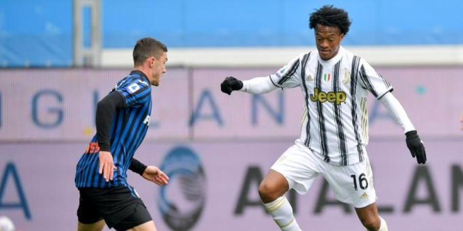Cuadrado, en Atalanta vs Juventus