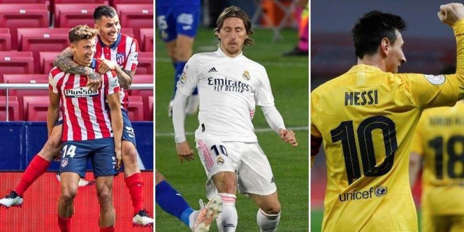 Atlético de Madrid Real Madrid Barcelona