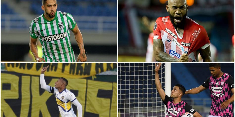 Colombianos en Libertadores
