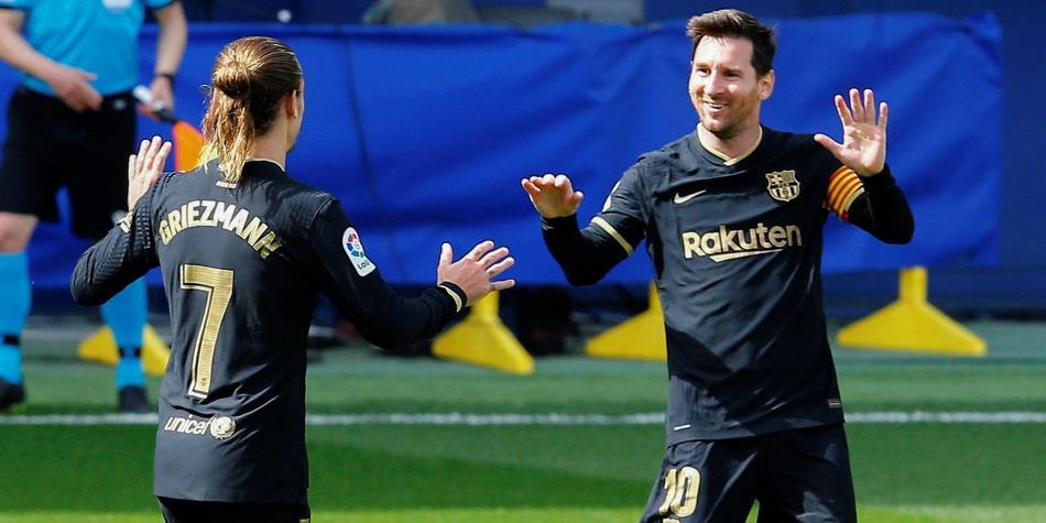 Griezmann y Messi