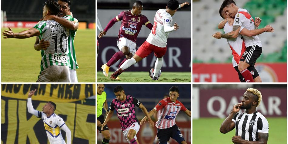 Colombianos en Libertadores y Sudamericana