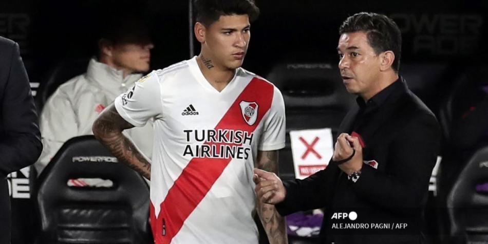 Jorge Carrascal y Marcelo Gallardo
