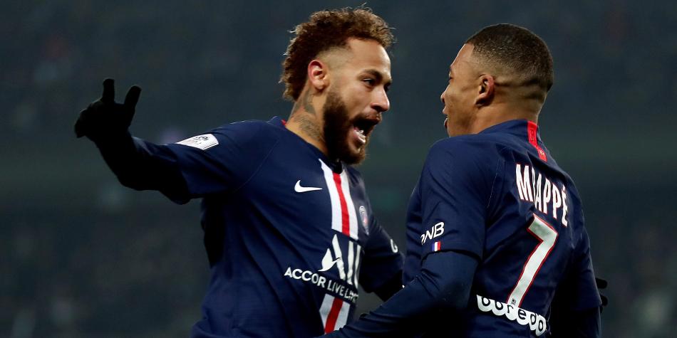 Neymar y Mbappé