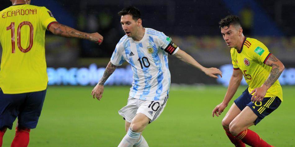 Messi contra Colombia