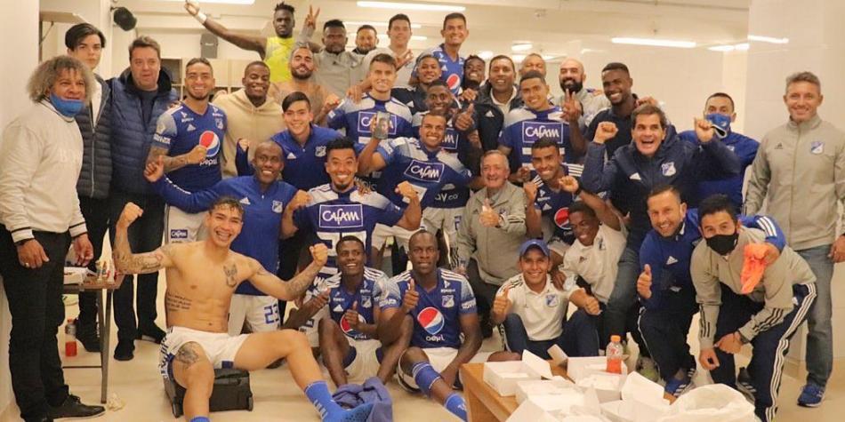 Millonarios celebración