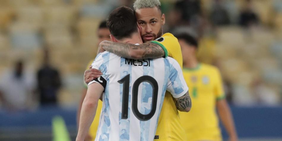 Neymar y Lionel Messi