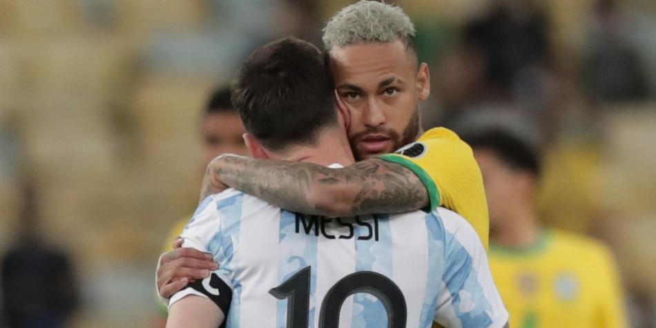 Neymar y Lionel Messi