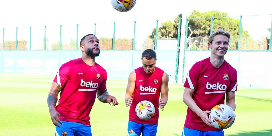 Barcelona entrenamiento
