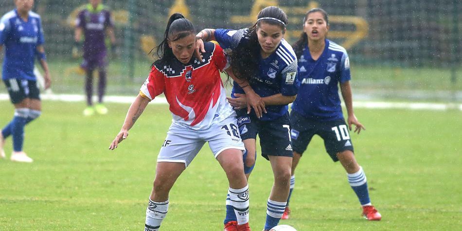 Millonarios vs Fortaleza femenino