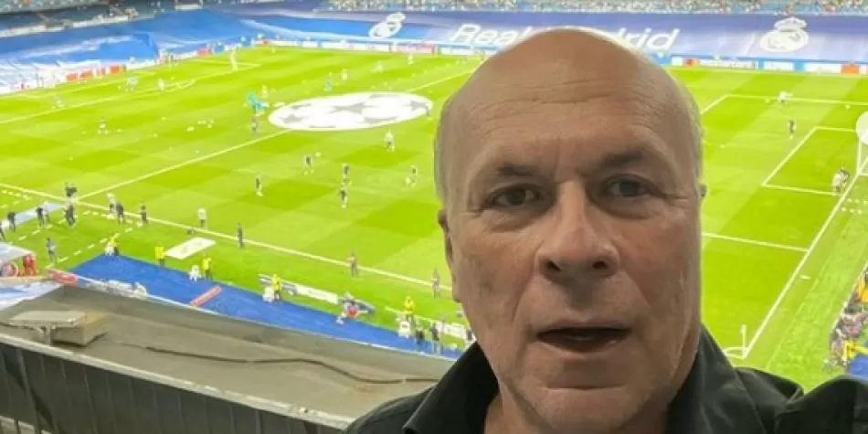 Carlos Antonio Vélez en Santiago Bernabéu