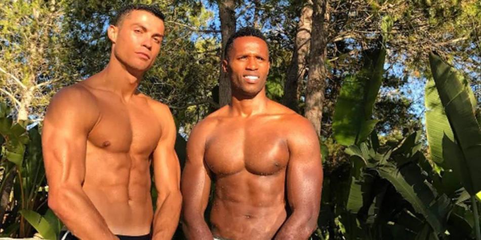 Cristiano Ronaldo y Jose Semedo