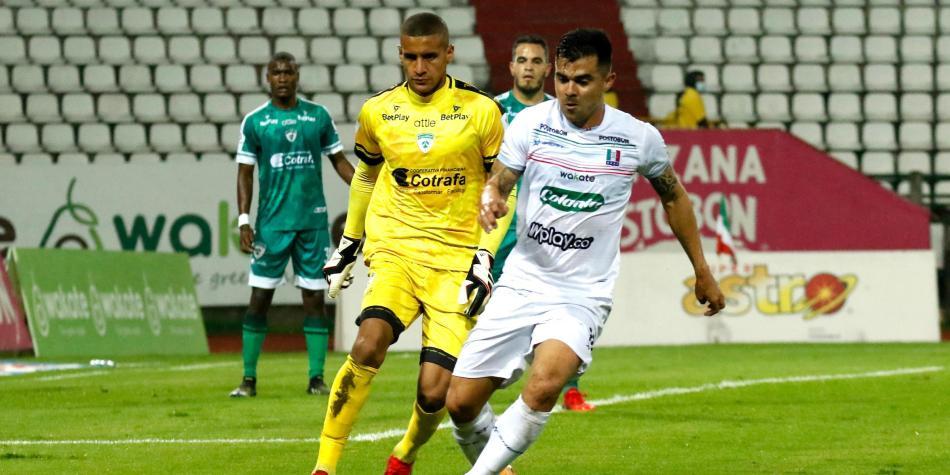 Once Caldas vs La Equidad