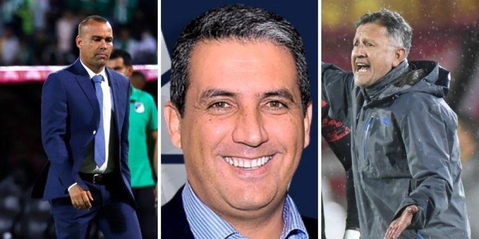 Rafael Dudamel, Fernando Jaramillo y Juan Carlos Osorio