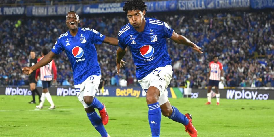 Millonarios gol de Juan Carlos Pereira