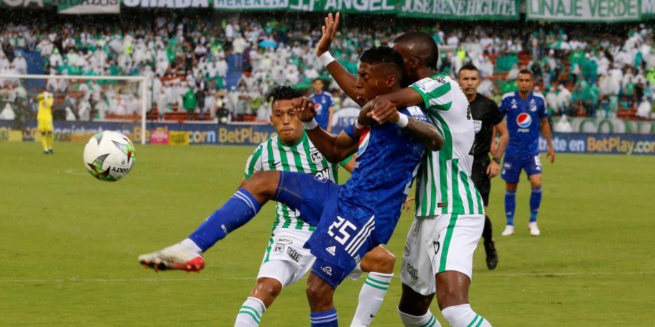 Nacional vs Millonarios