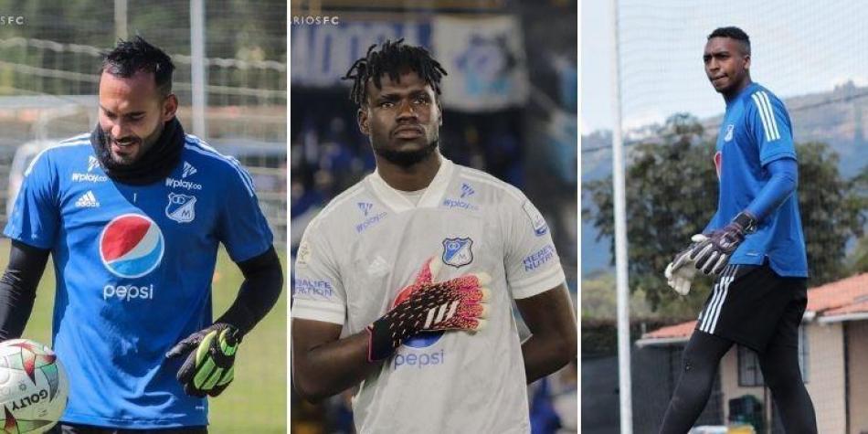 Christian Vargas, Juan Moreno y Esteban Ruíz