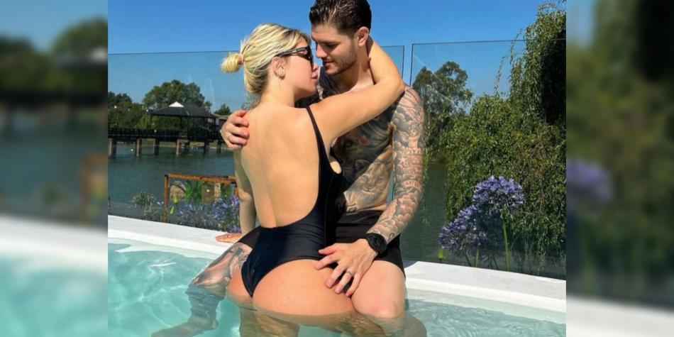 Mauro Icardi y Wanda Nara