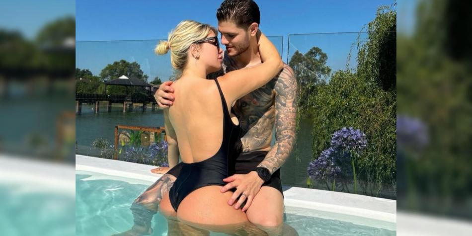 Mauro Icardi y Wanda Nara